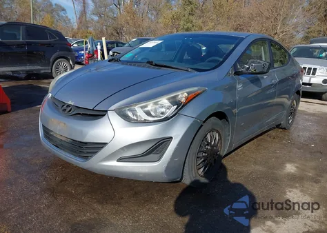 2016 Hyundai Elantra Se from USA, damaged, VIN 5NPDH4AE0GH679177